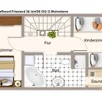 Nordseeresort Friesland Nordseeresort Friesland 30 Dom wakacyjny *