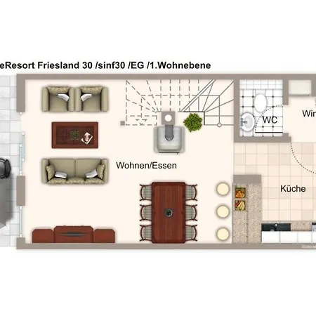 Prázdninový dům Nordseeresort Friesland Nordseeresort Friesland 30 Schillig
