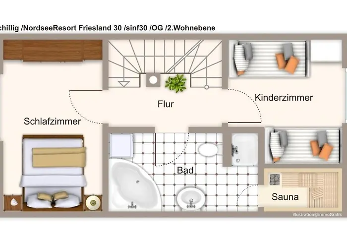 Nordseeresort Friesland Nordseeresort Friesland 30 Hébergement de vacances *